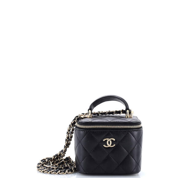 Chanel Handbags - Chanel Classic Top Handle Vanity Case #230143C35B
